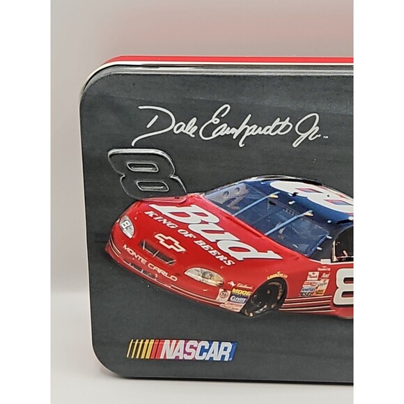 Vtg 2002 Tin Case Dale Earnhardt Jr Two Unopened Sealed Decks Of Playing Cards - Picture 2 of 15